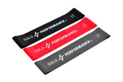 Pack X5 Set de 3 miniligas | Minibands set - SoloPerformance | Material de entrenamiento deportivo en México